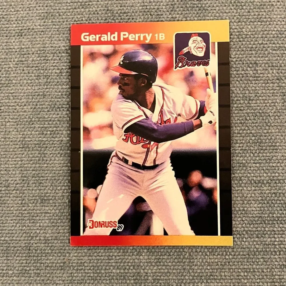 1989 Donruss Atlanta Braves Baseball Card Trading Card